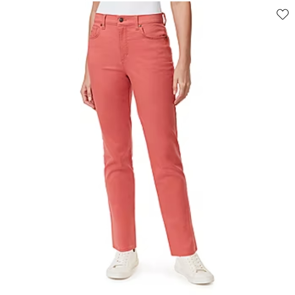 Gloria Vanderbilt Stretch Women High Rise Slim Fit Tapered Leg Jeans Siz…